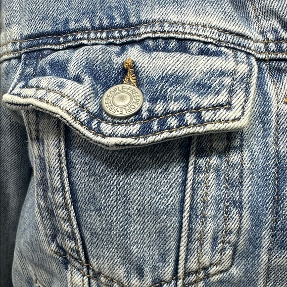 Free People Women's Rumors Denim Jacket - Picture 8 of 10
